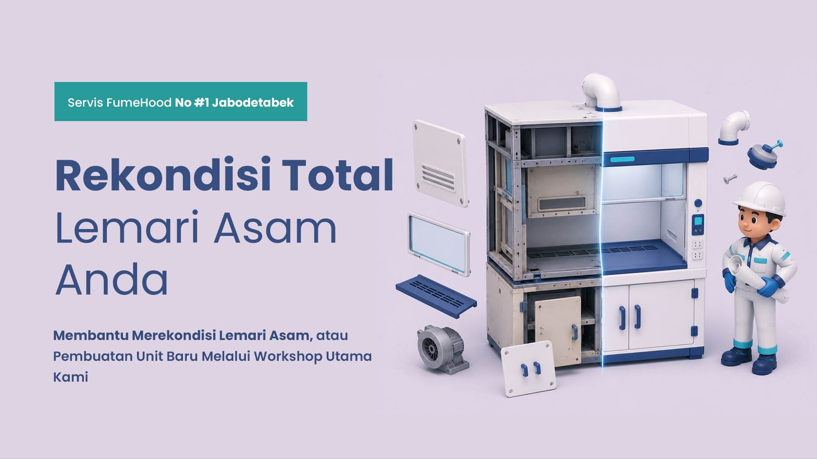 Rekondisi Total Lemari Asam