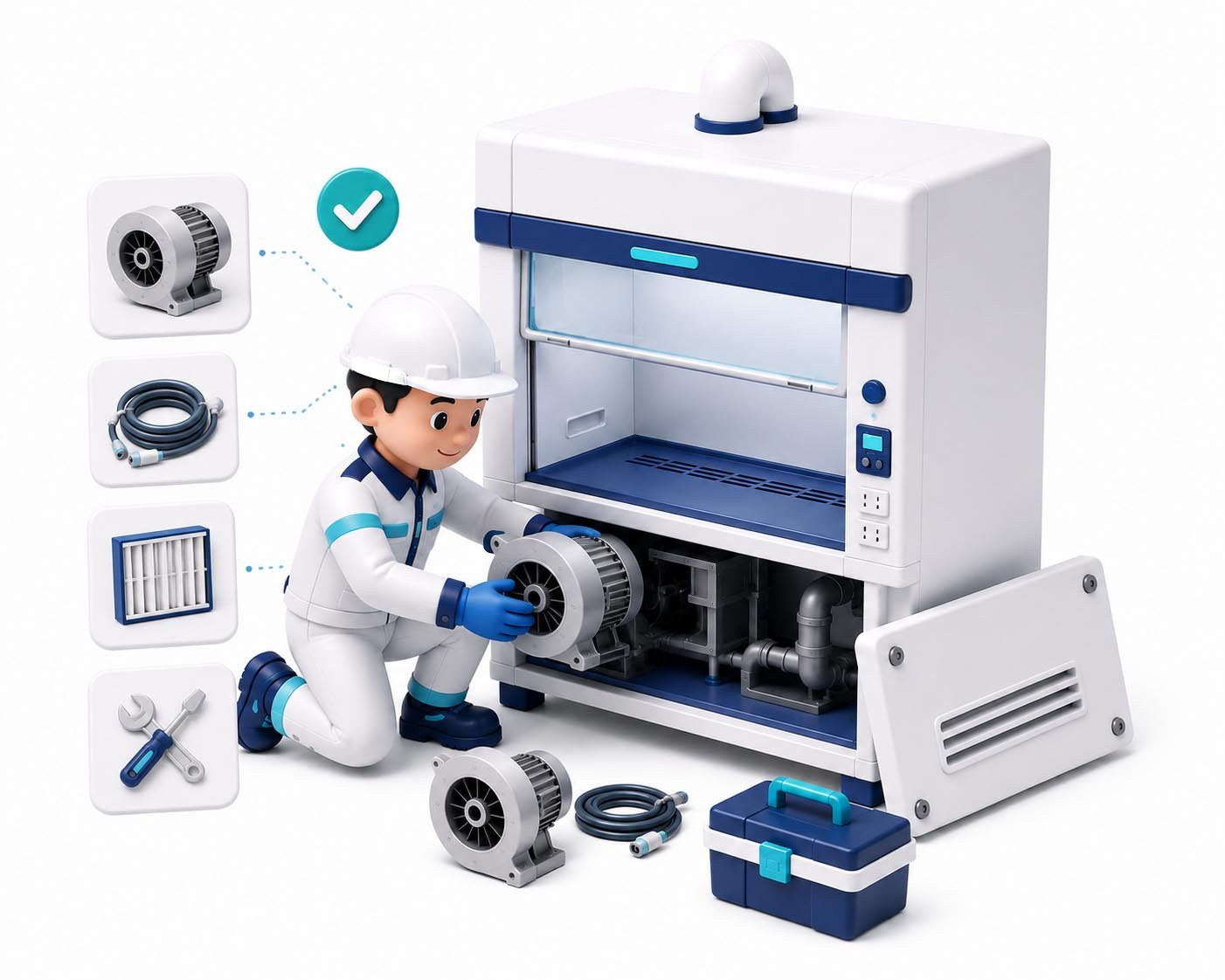 Penjualan Sparepart Fume Hood