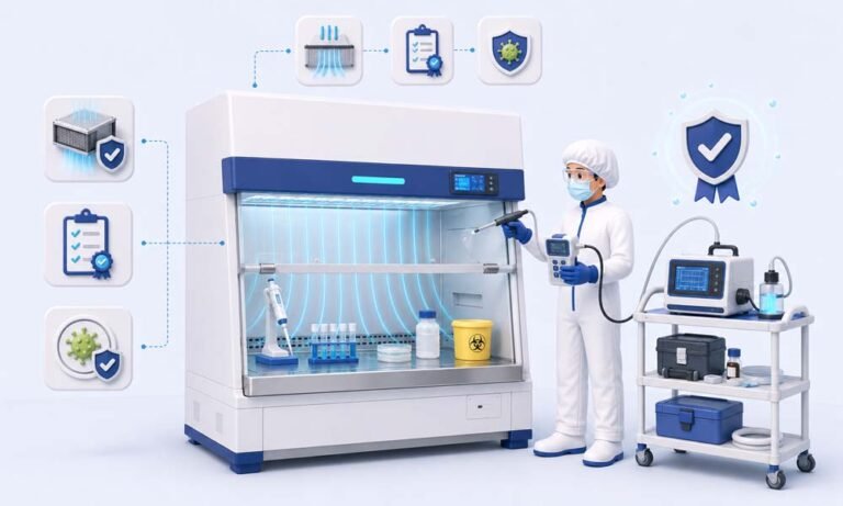sertifikasi biosafety cabinet