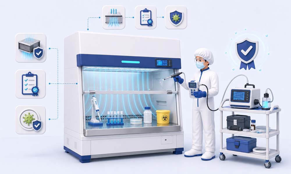 sertifikasi biosafety cabinet