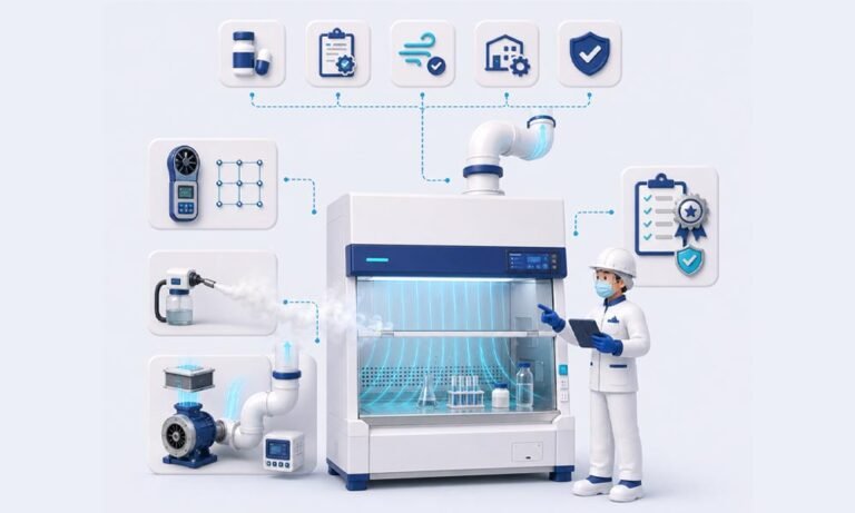 fume hood lab farmasi