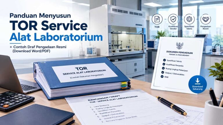TOR Service Alat Laboratorium: Panduan Menyusun & Contoh Dokumen Resmi